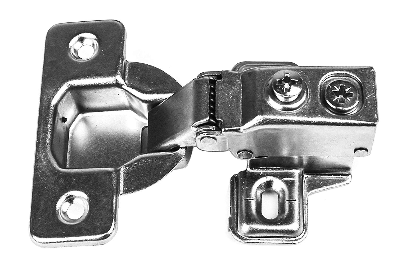 3/8” Overlay, Soft Close, 4-Ways 2-cam Adjustment, Face Frame, Concealed Cabinet Door Hinges-105 Degree