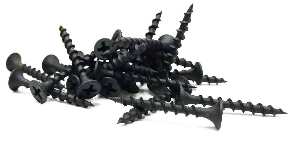 #6-5/8″ Contractors Grade Drywall Black Oxide Phillips Drive Wood Screws