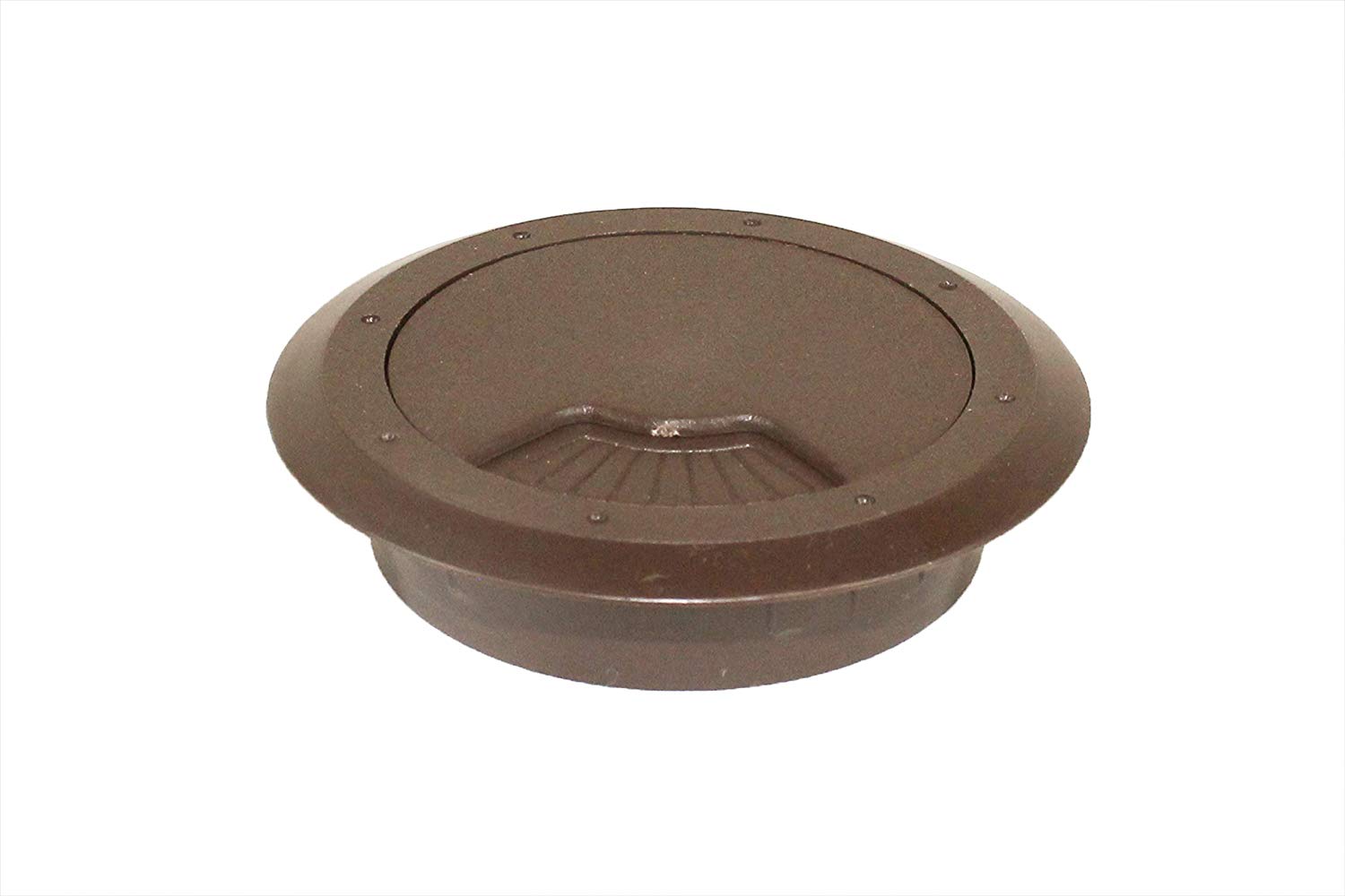 Cable Cord Grommet Wire Organizer Desk for Wires Cords 3 Dia Brown